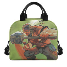 WWE Triple H Lunch Box - Triple H Hammer Cartoon Art