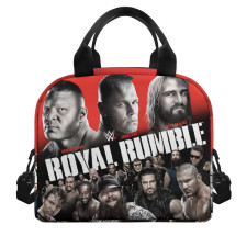WWE Lunch Box - WWE Royal Rumble Brock Lesnar John Cena And Seth Rollins Poster
