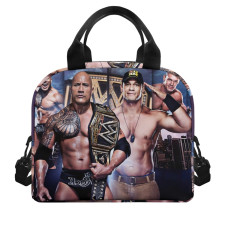 WWE Lunch Box - WWE The Rock And John Cena Portrait Poster