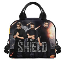 WWE The Shield Lunch Box - The Shield Member Stand On Volcano Poster