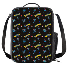 Pokemon Greninja Insulated Soft Lunch Box Lunchbox For School - Ash Greninja Character Series Art