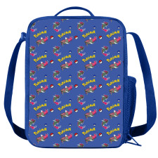 Pokemon Basculegion Insulated Soft Lunch Box Lunchbox For School - Basculegion Male Character Series Art