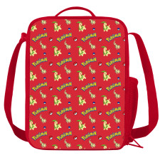 Pokemon Bayleef Insulated Soft Lunch Box Lunchbox For School - Bayleef Character Series Art
