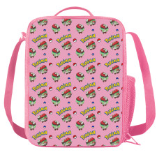 Pokemon Brute Bonnet Insulated Soft Lunch Box Lunchbox For School - Brute Bonnet Character Series Art