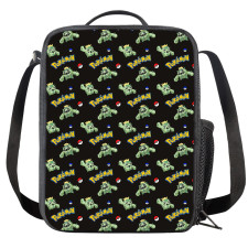 Pokemon Cacnea Insulated Soft Lunch Box Lunchbox For School - Cacnea Character Series Art