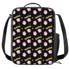 Pokemon Chansey Insulated Soft Lunch Box Lunchbox For School - Chansey Character Series Art