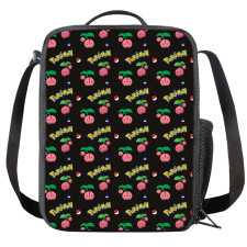 Pokemon Cherubi Insulated Soft Lunch Box Lunchbox For School - Cherubi Character Series Art