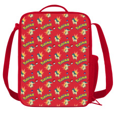 Pokemon Cyndaquil Insulated Soft Lunch Box Lunchbox For School - Cyndaquil Character Series Art
