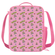 Pokemon Diglett Insulated Soft Lunch Box Lunchbox For School - Diglett Character Series Art