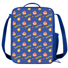 Pokemon Cinderace Insulated Soft Lunch Box Lunchbox For School - Gigantamax Cinderace Character Series Art