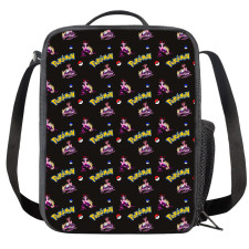 Pokemon Toxtricity Insulated Soft Lunch Box Lunchbox For School - Gigantamax Toxtricity Character Series Art