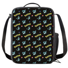 Pokemon Glaceon Insulated Soft Lunch Box Lunchbox For School - Glaceon Character Series Art
