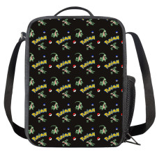 Pokemon Grovyle Insulated Soft Lunch Box Lunchbox For School - Grovyle Character Series Art