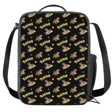 Pokemon Hippowdon Insulated Soft Lunch Box Lunchbox For School - Hippowdon Character Series Art