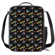 Pokemon Hitmontop Insulated Soft Lunch Box Lunchbox For School - Hitmontop Character Series Art