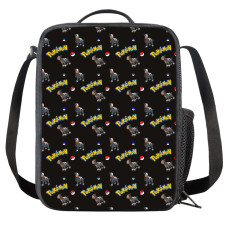 Pokemon Houndour Insulated Soft Lunch Box Lunchbox For School - Houndour Character Series Art