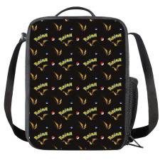 Pokemon Kilowattrel Insulated Soft Lunch Box Lunchbox For School - Kilowattrel Character Series Art