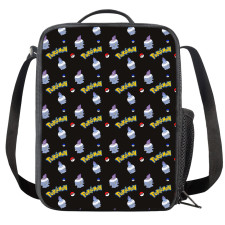 Pokemon Litwick Insulated Soft Lunch Box Lunchbox For School -Litwick Character Series Art