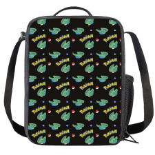 Pokemon Lotad Insulated Soft Lunch Box Lunchbox For School - Lotad Character Series Art