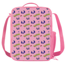 Pokemon Lunala Insulated Soft Lunch Box Lunchbox For School - Lunala Character Series Art
