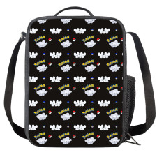 Pokemon Maushold Insulated Soft Lunch Box Lunchbox For School - Maushold Three Character Series Art
