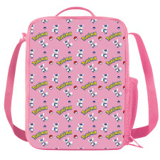 Pokemon Meowstic Insulated Soft Lunch Box Lunchbox For School - Meowstic Female Character Series Art