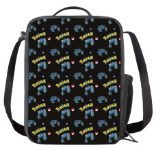 Pokemon Metang Insulated Soft Lunch Box Lunchbox For School - Metang Character Series Art