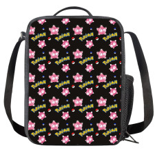 Pokemon Minior Insulated Soft Lunch Box Lunchbox For School - Minior Red Core Character Series Art