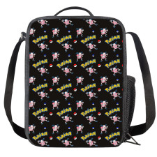 Pokemon Mr Mime Insulated Soft Lunch Box Lunchbox For School - Mr MimeCharacter Series Art