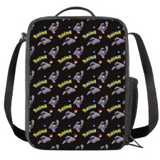 Pokemon Muk Insulated Soft Lunch Box Lunchbox For School - Muk Character Series Art
