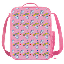 Pokemon Nidoran Insulated Soft Lunch Box Lunchbox For School - Nidoran Female Character Series Art