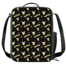 Pokemon Pichu Insulated Soft Lunch Box Lunchbox For School - Pichu Character Series Art