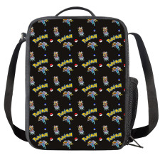 Pokemon Insulated Soft Lunch Box Lunchbox For School - Raikou Entei Suicune Legendary Beasts Cartoon Art Series
