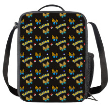 Pokemon River Vivillon Insulated Soft Lunch Box Lunchbox For School - River Vivillon Character Series Art