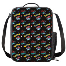 Pokemon Salamence Insulated Soft Lunch Box Lunchbox For School - Salamence Character Series Art