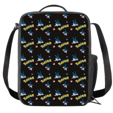 Pokemon Sharpedo Insulated Soft Lunch Box Lunchbox For School - Sharpedo Character Series Art