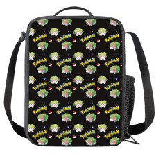 Pokemon Shaymin Insulated Soft Lunch Box Lunchbox For School - Shaymin Character Series Art