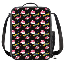 Pokemon Tatsugiri Insulated Soft Lunch Box Lunchbox For School - Tatsugiri Droopy Character Series Art