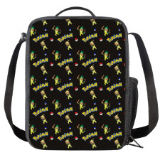 Pokemon Thwackey Insulated Soft Lunch Box Lunchbox For School - Thwackey Character Series Art