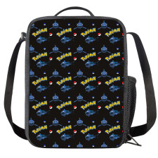 Pokemon Wishiwashi Insulated Soft Lunch Box Lunchbox For School - Wishiwashi School Character Series Art
