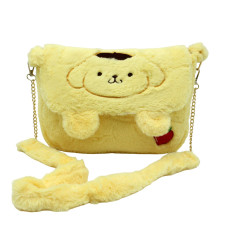 Pompompurin Plush Crossbody Bag