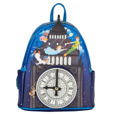 Disney Peter Pan Glow Clock Loungefly Mini Backpack - Peter Pan Loungefly