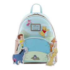 Disney Winnie The Pooh 95th Multicolor Loungefly Mini Backpack - Winnie The Pooh Loungefly
