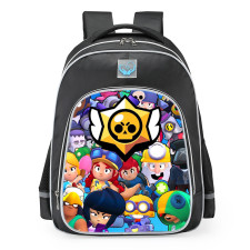 Brawl Stars Characters School Backpack