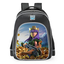 Clash Of Clans Archer Queen School Backpack