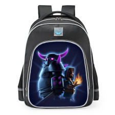 Clash Of Clans Wizard And Pekka School Backpack