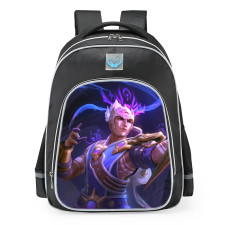 Smite Chronos Illuminator Skin School Backpack
