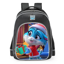 44 Cats Glitter School Backpack
