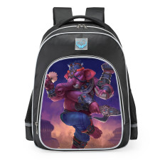 Smite Ganesha Ganpati Skin School Backpack