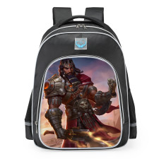 Smite Gilgamesh Crimson King Skin School Backpack